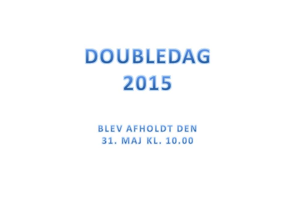 DOUBLE 2015 FOR